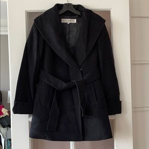 Trina Turk Wool Dress Coat